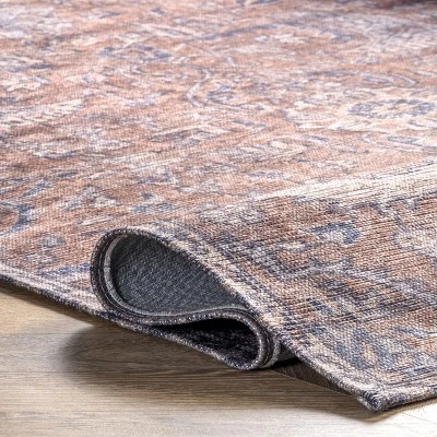 NuLOOM Sariyah Printed Floral Machine Washable Area Rug 3 NuLOOM Sariyah Printed Floral Machine Washable Area Rug - Image 3