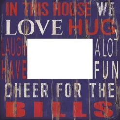 NFL Fan Creations 10x10 In. This House Frame -Home Decoration Sale GUEST 75ee8ec3 6fe9 41cf 89b1 d6b2c138724e