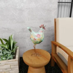 17" X 10" Eclectic Metal Birds Garden Sculpture - Olivia & May -Home Decoration Sale GUEST 76912e51 12d6 455c b75b 68bf61e20490