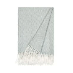 Soft Herringbone Throw Blanket With Fringe 50" X 60" - Becky Cameron -Home Decoration Sale GUEST 76e9dd68 d230 4e28 a540 8047d801cda4