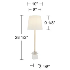360 Lighting Phoebe Modern Buffet Table Lamps 28 1/2" Tall Set Of 2 Gold Metal White Drum Shade For Bedroom Living Room Bedside Nightstand Office Kids 13 360 Lighting Phoebe Modern Buffet Table Lamps 28 1/2" Tall Set Of 2 Gold Metal White Drum Shade For Bedroom Living Room Bedside Nightstand Office Kids -Home Decoration Sale GUEST 78d8af8f f397 4600 bcee 49d47bbe8204