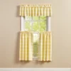 Park Designs Buffalo Check Yellow Tiers 72" X 36"