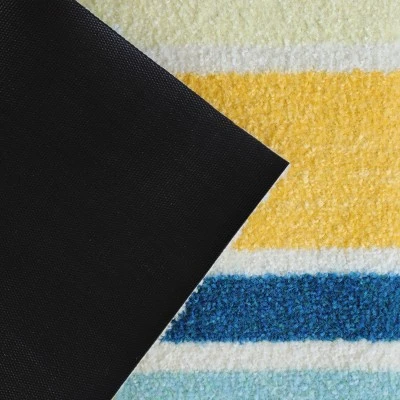 2'x3' ColorStar Coastal Sun Door Mat - Bungalow Flooring 5 2'x3' ColorStar Coastal Sun Door Mat - Bungalow Flooring - Image 5
