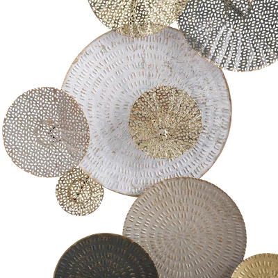 Laser Cut Lilies Metal Wall Art - StyleCraft 3 Laser Cut Lilies Metal Wall Art - StyleCraft - Image 3