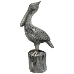 Sunnydaze Decor Sunnydaze Outdoor Polystone Nautical Pelican's Perch Garden Patio Lawn Landscape Statue - 22" - Gray -Home Decoration Sale GUEST 7b31f5c3 d8d6 4792 b65a 316d7bf572e4