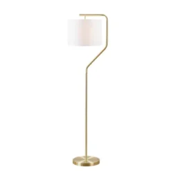 Aster Angular Floor Lamp (Includes LED Light Bulb) Black/Gold - Hampton Hill -Home Decoration Sale GUEST 7b43eeac 6c3c 47ec a5de c2337e9fcc0c