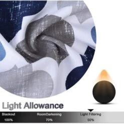 Trinity Moroccan Tile Pattern Quatrefoil Printed Kitchen Curtains -Home Decoration Sale GUEST 7ba2c71f 6ad8 4a32 afb9 b44ff627604a