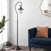 Archie Iron Floor Lamp (Includes LED Light Bulb) Black - Safavieh