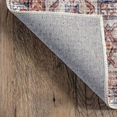 NuLOOM Desna Machine Washable Faded Vintage Area Rug 6 NuLOOM Desna Machine Washable Faded Vintage Area Rug - Image 6