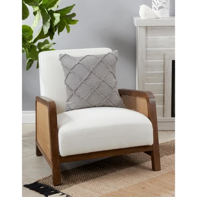 Saro Lifestyle Diamond Tufted Decorative Pillow Cover 2 Saro Lifestyle Diamond Tufted Decorative Pillow Cover - Image 2