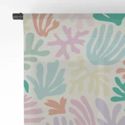 Avenie Matisse Inspired Shapes Pastel Single Panel Sheer Window Curtain - Society6 -Home Decoration Sale GUEST 7c2962d0 0e37 45cd a809 c07df7222bbb