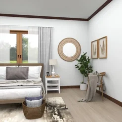 Wood Braided Frame Wall Mirror Beige - Olivia & May -Home Decoration Sale GUEST 7cb837a6 3a06 401a b0c9 3ec893147b46