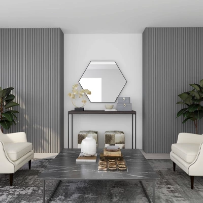 12" Modern Acrylic And Iron Tic Tac Toe Set - Olivia & May 5 12" Modern Acrylic And Iron Tic Tac Toe Set - Olivia & May - Image 5