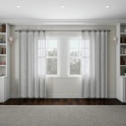 1-Inch Curtain Rod- Decorative Modern Urn Finials And Hardware- For Home Decor In Bedroom And Kitchen, 66-120-Inch By Hastings Home (Gray) -Home Decoration Sale GUEST 8025d722 42c2 4f4d 975a c88fe889aa27