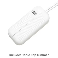 Possini Euro Design Karen Modern Table Lamp 36" Tall Dark Gold Glass With Table Top Dimmer Off White Fabric Drum Shade For Bedroom Living Room Bedside -Home Decoration Sale GUEST 8032c832 c747 472c a605 5dae1b94b1a8