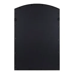 24" X 36" Forsyth Windowpane Arch Mirror Black - Kate & Laurel All Things Decor -Home Decoration Sale GUEST 8081a94a afce 415a a1b8 f0479c70d47c