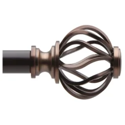 Loft By Umbra Cagio Curtain Rod - Oil Rubbed Bronze -Home Decoration Sale GUEST 813513db 980d 4f12 a837 ac8512d632d8