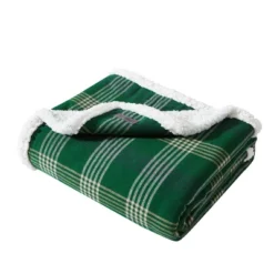 50"x60" Union Bay Plaid Reversible Throw Blanket - Eddie Bauer -Home Decoration Sale GUEST 83655500 25a9 41a4 9961 c3c8fae41ae8