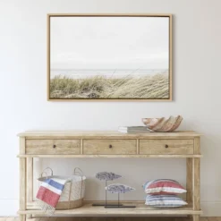 23" X 33" Sylvie East Beach Framed Canvas By Amy Peterson Natural - Kate & Laurel All Things Decor 7 23" X 33" Sylvie East Beach Framed Canvas By Amy Peterson Natural - Kate & Laurel All Things Decor -Home Decoration Sale GUEST 837820a1 b39b 48ee aefc 3eccfd3a2899