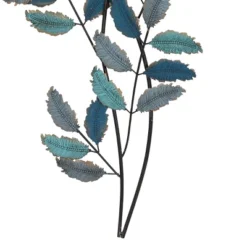 Metal Leaf Wall Decor With Gold Accent Blue - Olivia & May -Home Decoration Sale GUEST 84ada894 f2d7 4202 b4d0 26cd8a7bb4fc