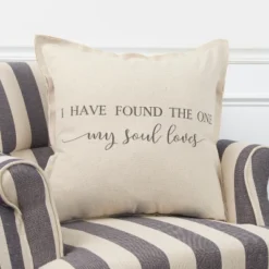 Oversized 'My Soul Loves' Quote Poly Filled Square Throw Pillow Neutral - Rizzy Home 5 Oversized 'My Soul Loves' Quote Poly Filled Square Throw Pillow Neutral - Rizzy Home -Home Decoration Sale GUEST 84e5d7d6 8d21 427d b56f 2d90ab0bbf71