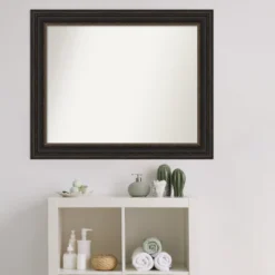 Amanti Art Accent Bronze Non-Beveled Bathroom Wall Mirror 19 Amanti Art Accent Bronze Non-Beveled Bathroom Wall Mirror -Home Decoration Sale GUEST 85189ee0 5a81 4e0d 9321 69737d4d3baf