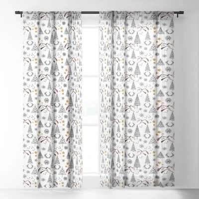 Marta Barragan Camarasa Modern Farmhouse I 50" X 84" Single Panel Sheer Window Curtain - Deny Designs. 1 Marta Barragan Camarasa Modern Farmhouse I 50" X 84" Single Panel Sheer Window Curtain - Deny Designs.