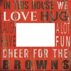 NFL Fan Creations 10x10 In. This House Frame -Home Decoration Sale GUEST 86270f43 5b14 431b 9c17 3644a498f02e