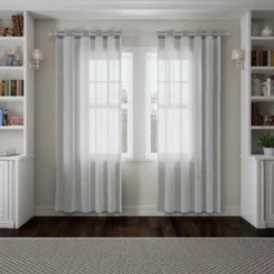 Hastings Home Curtain Rod, Silver With Cone Finials 8 Hastings Home Curtain Rod, Silver With Cone Finials -Home Decoration Sale GUEST 88378c3b b02d 4205 992a 04c41bf577d9