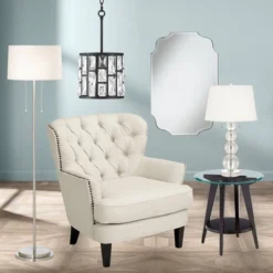 Noble Park Vita Oval Vanity Wall Mirror Rustic Industrial Beveled Distressed Bronze 23 1/2" Wide For Bathroom Bedroom Living Room Home Office Entryway -Home Decoration Sale GUEST 89441d69 84ed 4940 8417 f867d4af1a77