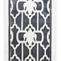 Wood Geometric Intricately Carved Wall Decor With Mirror Set Of 2 White - Olivia & May 8 Wood Geometric Intricately Carved Wall Decor With Mirror Set Of 2 White - Olivia & May -Home Decoration Sale GUEST 89ee705f 65b9 4b15 99c7 493c0a3b5113