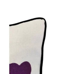 12"x12" 'Love Is Love Hearts' Embroidered Pride Square Throw Pillow Rainbow/Cream - Edie@Home -Home Decoration Sale GUEST 8bac9895 d674 4072 95af 9281041b79de