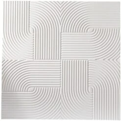 48" X 48" Wood Geometric Carved Wall Decor White - CosmoLiving By Cosmopolitan -Home Decoration Sale GUEST 8c21c40c be77 48a7 9f9a 0eb69f59d2b5