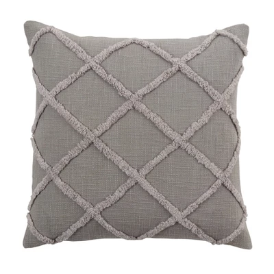 Saro Lifestyle Diamond Tufted Decorative Pillow Cover 4 Saro Lifestyle Diamond Tufted Decorative Pillow Cover - Image 4