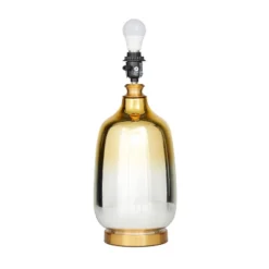 26" X 16" Glam Glass Table Lamp Gold - Olivia & May -Home Decoration Sale GUEST 8d242eb6 f2b1 46a9 9bca a56a2c996250