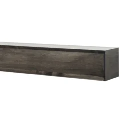 Modern Ember Autumn Wood Fireplace Mantel Shelf With Angled Corner Accents -Home Decoration Sale GUEST 8d8b8414 e7aa 4441 9cd0 012a16983574