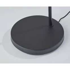 Roman Floor Lamp Black (Includes LED Light Bulb) - Adesso -Home Decoration Sale GUEST 8e20439a 9292 40e2 9eab 28d53761f2af