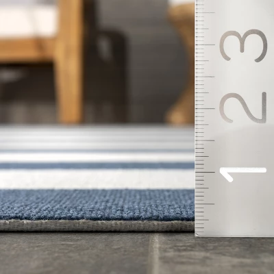 NuLOOM Christa Striped Indoor And Outdoor Area Rug 2 NuLOOM Christa Striped Indoor And Outdoor Area Rug - Image 2