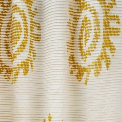 1pc 50"x84" Light Filtering Jacquard Curtain Panel Gold - Opalhouse™ Designed With Jungalow™ -Home Decoration Sale GUEST 914fca59 4940 4a38 977a d369d522b944