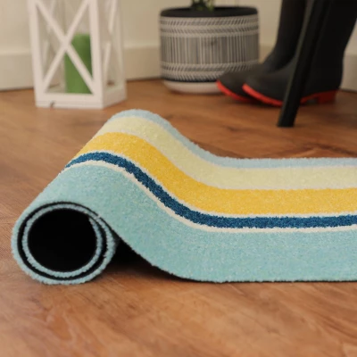 2'x3' ColorStar Coastal Sun Door Mat - Bungalow Flooring 4 2'x3' ColorStar Coastal Sun Door Mat - Bungalow Flooring - Image 4