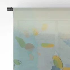 Lunetricotee Garden With Sea View And Olive Tree Single Panel Sheer Window Curtain - Deny Designs -Home Decoration Sale GUEST 93f3352d d602 4c9a 8847 3b4be5b369a5