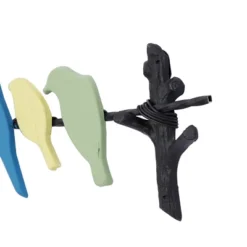 Metal Bird Indoor Outdoor Wall Decor Multi Colored - Olivia & May