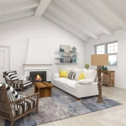 Rustic Floor Lamp Beige - Olivia & May -Home Decoration Sale GUEST 99eb0c05 58af 4e7c b218 02822750926e