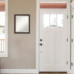 19" X 23" Beveled Ashton Black Wood Wall Mirror - Amanti Art -Home Decoration Sale GUEST 9a98b6fc f629 4b99 9532 48d2e60d0674