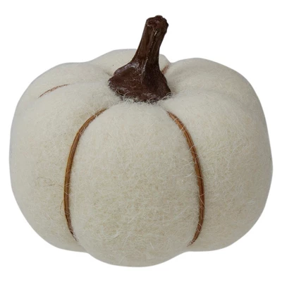 Northlight 5" Cream And Brown Fall Harvest Tabletop Pumpkin 1 Northlight 5" Cream And Brown Fall Harvest Tabletop Pumpkin