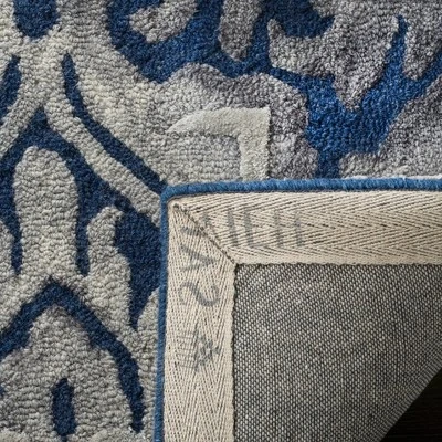 Angelica Damask Tufted Accent Rug - Safavieh 2 Angelica Damask Tufted Accent Rug - Safavieh - Image 2