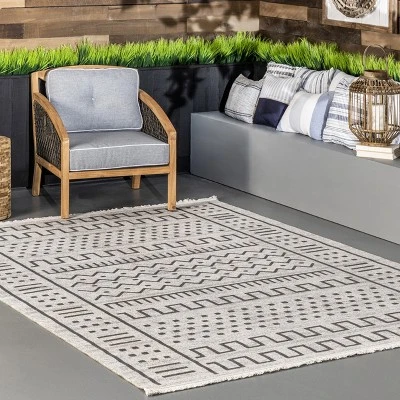 NuLOOM Outdoor Cora Area Rug 1 NuLOOM Outdoor Cora Area Rug