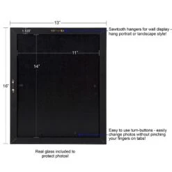 11" X 14" Matted To 8" X 10" Kieva Wall Frame - Kate & Laurel All Things Decor -Home Decoration Sale GUEST 9d6b8566 b4c4 47d9 8a82 76ceb99c38bf