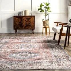 NuLOOM Desna Machine Washable Faded Vintage Area Rug 21 NuLOOM Desna Machine Washable Faded Vintage Area Rug -Home Decoration Sale GUEST a0865609 3d82 41bf b2ab 84bf73be31a8