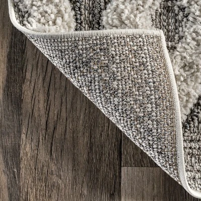 NuLOOM Rebecca High Low Textured Shaggy Area Rug 3 NuLOOM Rebecca High Low Textured Shaggy Area Rug - Image 3